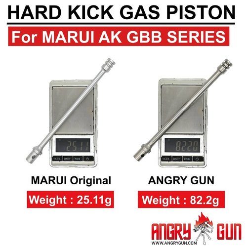 AngryGun AK Hard Kick Gas Piston for Marui AKM GBB