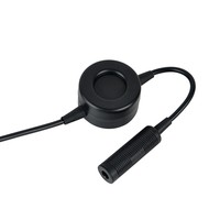 PTT TCI Tactical para Auriculares Standard - Kenwood - Negro