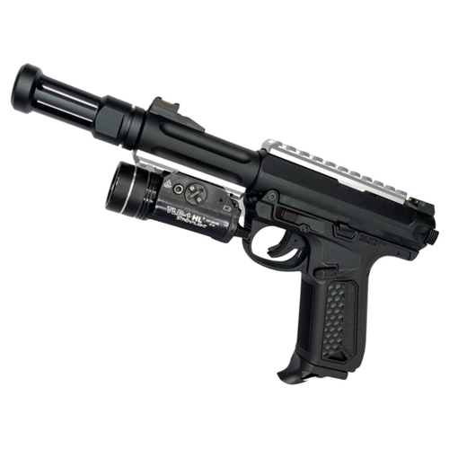 CTM CNC Upper & Lower Picatinny Rail Set for AAP-01 - Black CTM CNC Upper & Lower Picatinny Rail Set for AAP-01 - Black