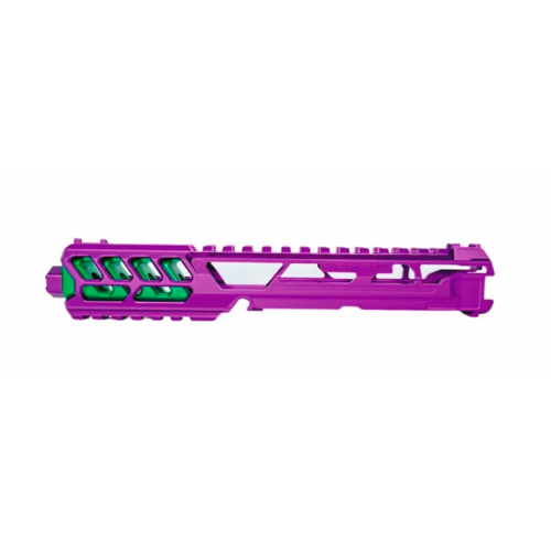 CTM AAP-01 FUKU-2 CNC Upper Set - Violet/Green- Long Cutout Version