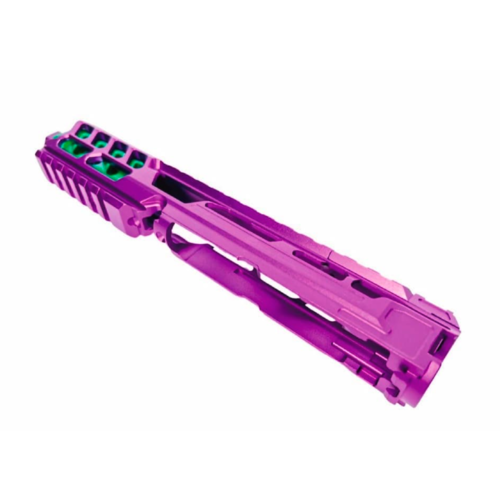 CTM AAP-01 FUKU-2 CNC Upper Set - Violet/Green- Long Cutout Version