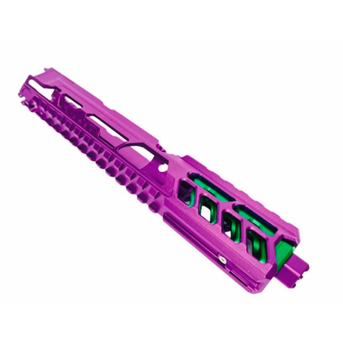 CTM AAP-01 FUKU-2 CNC Upper Set - Violet/Green- Long Cutout Version