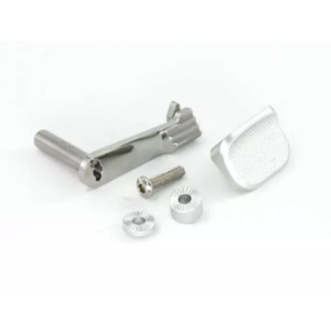 SP-AIP Stainless Slide Stop with Thumbrest for Hi-capa 5.1/4.3 - Silver