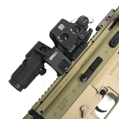 WADSN  FAST FTC ET G33 Magnifier Mount ( Original Logo ) - FDE