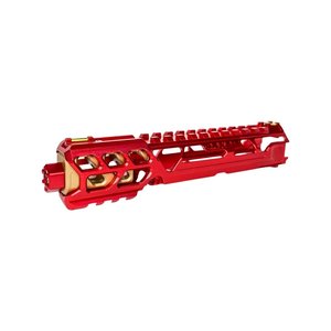 CTM Upper FUKU-2 para AAP01 - Rojo/Dorado - Versión Corta con Cortes