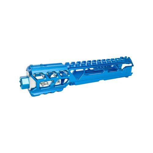 CTM Upper FUKU-2 para AAP01 - Azul/Plata - Versión Corta con Cortes