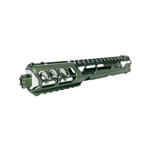 CTM Upper FUKU-2 para AAP01 - Verde Militar/Plata - Versión Larga con Cortes