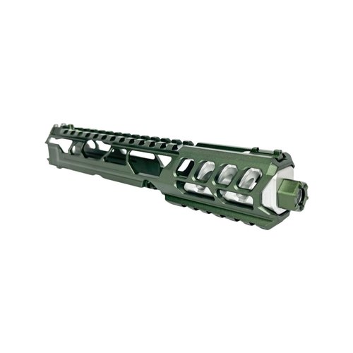 CTM Upper FUKU-2 para AAP01 - Verde Militar/Plata - Versión Larga con Cortes