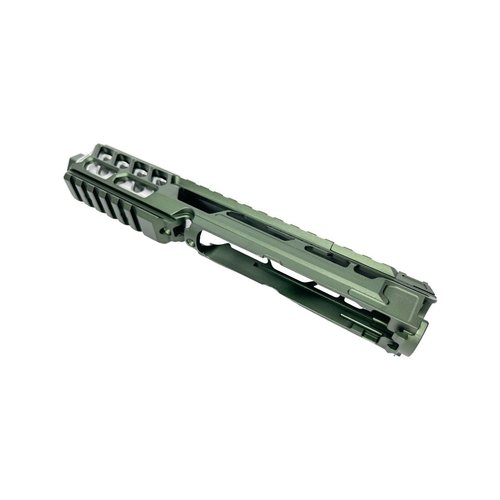 CTM Upper FUKU-2 para AAP01 - Verde Militar/Plata - Versión Larga con Cortes