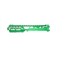 AAP-01 FUKU-2 CNC UPPER SET - Green/Silver- Long Cut Out Version