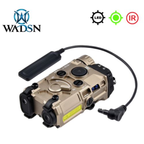 WADSN ET OGL Verde e IR y Linterna - Aluminio - Negro WADSN ET OGL Verde e IR y Linterna - Aluminio - Negro