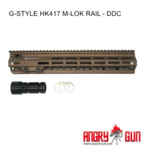 AngryGun G-Style HK417 M-Lok Rail Series Marui NGRS, VFC & KWA - DDC