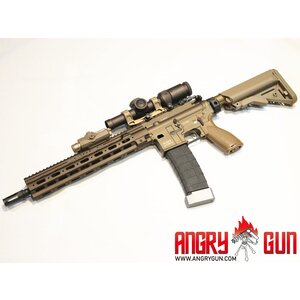 AngryGun Kit Conversión 416 CAG Rail 14,5" para Tokyo Marui MWS - FDE