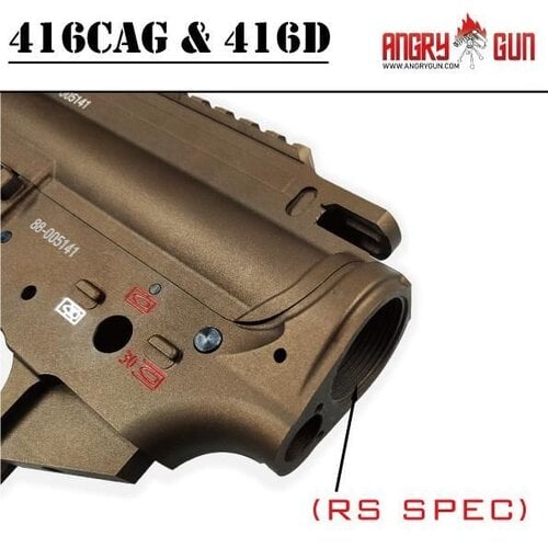 AngryGun 416 CAG 14.5" Rail Conversion Kit for Tokyo Marui MWS - FDE