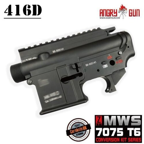 AngryGun Kit Conversión 416D Rail 10,5" para Tokyo Marui MWS - Black