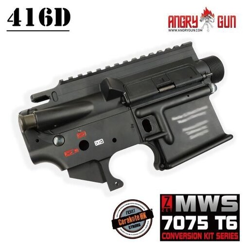 AngryGun 416 CAG 10.5" Rail Conversion Kit for Tokyo Marui MWS - FDE  - Copy