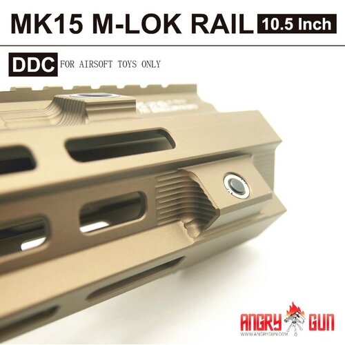 AngryGun HK416 Super Modular Rail M-Lok - 10.5" (Umarex/VFC Version) - DDC