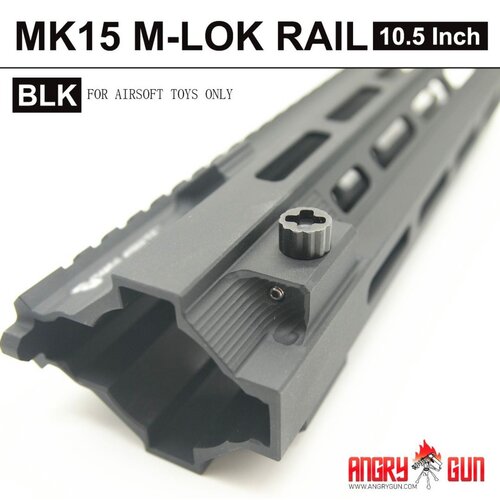 AngryGun HK416 Super Modular Rail M-Lok - 10.5" (Marui NGRS) - Black