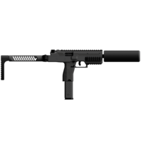 VMP-1X GBB SMG - Negro (Pack - Silenciador , 2 cargadores de 48bb , Parche)