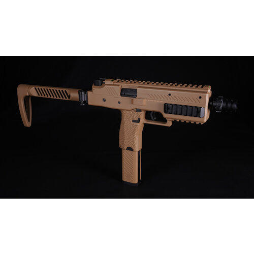 Vorsk VMP-1X GBB SMG - Tan (Pack - Silenciador , 2 cargadores de 48bb , Parche) Vorsk VMP-1X GBB SMG - Tan (Pack - Silenciador , 2 cargadores de 48bb , Parche)