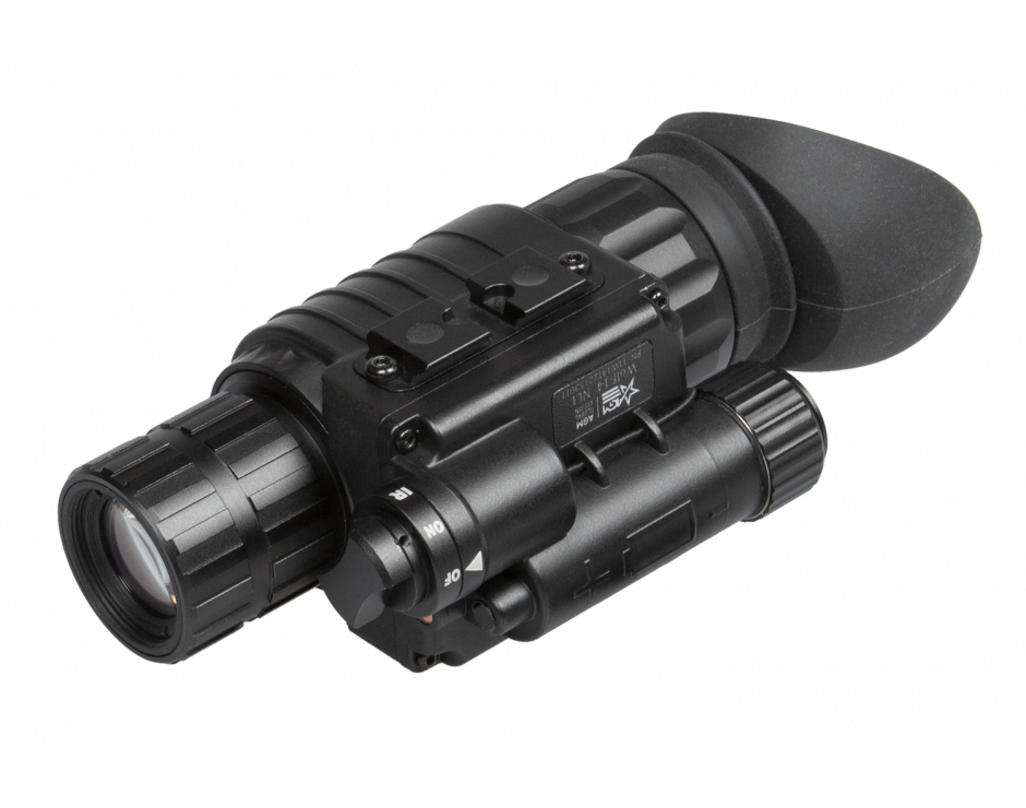 Agm Wolf-14 NW1- Monocular Visión Nocturna Gen 2+ P45- Fósforo Blanco (Niv  - Accesorios, Replicas y Upgrades High End para Airsoft