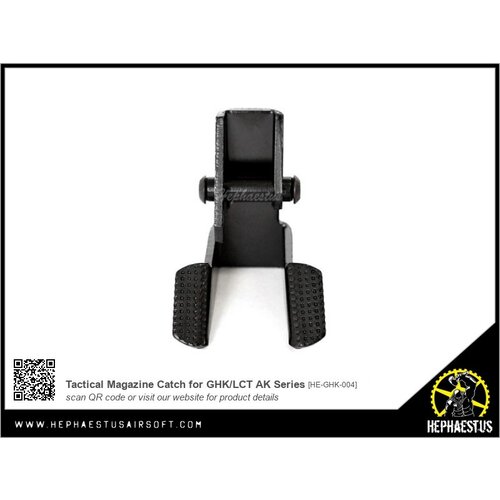Hephaestus GHK/LCT/Marui Retén de Cargador Táctico Ambi