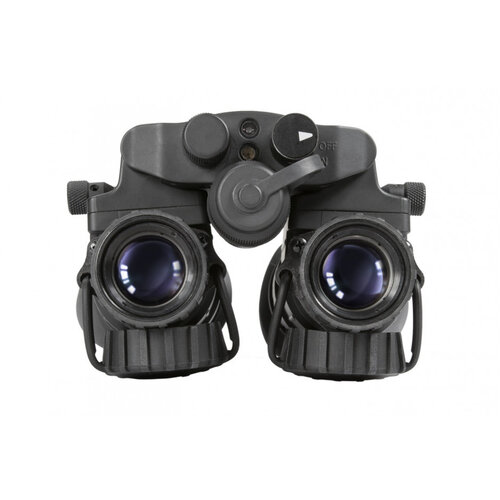 AGM NVG-40 NL1 – Binocular/Gafas de Visión Nocturna Doble tubo con Gen 2+ "Nivel 1", P43- Fósforo VerdeIIT.