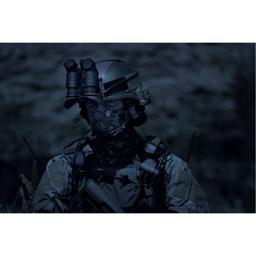 AGM NVG-40 NL1 – Dual Tube Night Vision Goggle/Binocular with Gen 2+ "Level 1", P43-Green Phosphor IIT