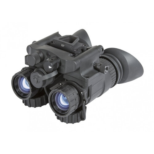 AGM NVG-40 NL1 – Binocular/Gafas de Visión Nocturna Doble tubo con Gen 2+ "Nivel 1", P43- Fósforo VerdeIIT.