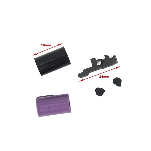 T8 Set Leva Flat para Cámara Original TM MWS - (Gomas 60º y 70º + Nubs+Leva)