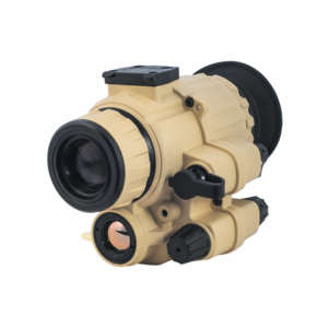 AGM F14-APW – Fusion Tactical Monocular, Thermal 640x512 (50 Hz) Channel Fused with Advanced Performance Photonis FOM 1800-2300 Auto-Gated Gen 2+ (ECHO), P45-White Phosphor IIT