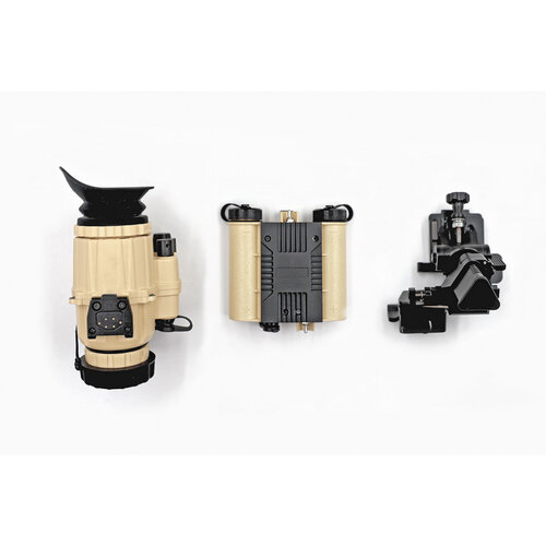 AGM F14-APW – Fusion Tactical Monocular, Thermal 640x512 (50 Hz) Channel Fused with Advanced Performance Photonis FOM 1800-2300 Auto-Gated Gen 2+ (ECHO), P45-White Phosphor IIT