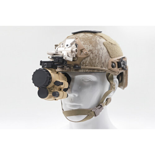 AGM F14-APW – Fusion Tactical Monocular, Thermal 640x512 (50 Hz) Channel Fused with Advanced Performance Photonis FOM 1800-2300 Auto-Gated Gen 2+ (ECHO), P45-White Phosphor IIT