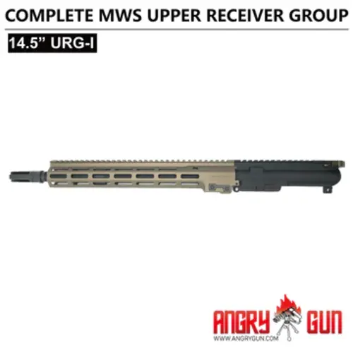 AngryGun 14.5" CNC complete URG-I Upper Receiver Group - TM MWS