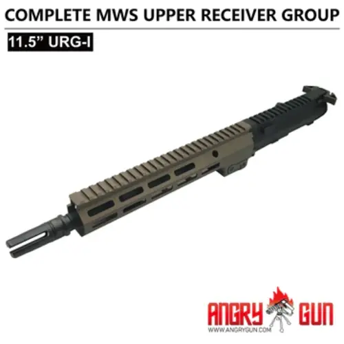 AngryGun 11.5" CNC complete URG-I Upper Receiver Group - TM MWS