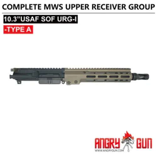 AngryGun Upper Completo URG-I USAF SOF 10,3" CNC - TM MWS  - Tipo A