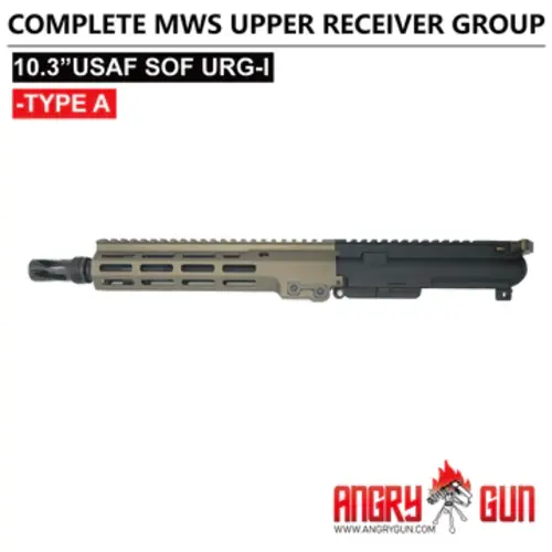 AngryGun Upper Completo URG-I USAF SOF 10,3" CNC - TM MWS  - Tipo A