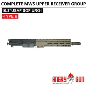 AngryGun 10.3" USAF SOF CNC complete URG-I Upper Receiver Group - TM MWS - Type B