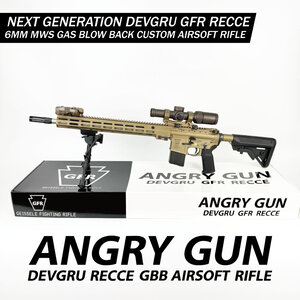 AngryGun DEVGRU Recce Custom GBB Rifle - High Speed Version