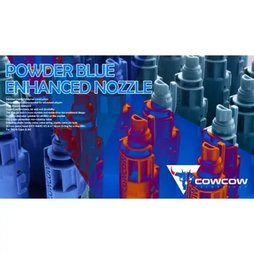 Cow Cow Technology Powder Blue Enhanced Loading Nozzle Set