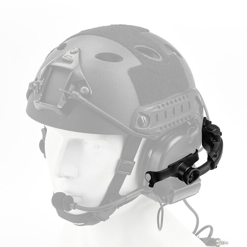WADSN Kit Acoples para Casco para Auriculares Comtac 2 y 3 - Negro WADSN Kit Acoples para Casco para Auriculares Comtac 2 y 3 - Negro