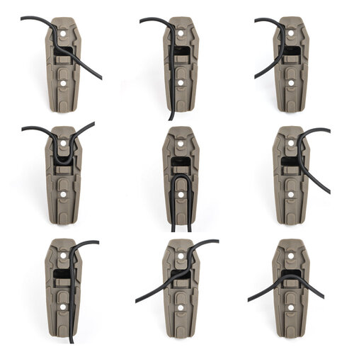 MP Handstop Angular Link Mlok - DE - Gestion de Cables MP Handstop Angular Link Mlok - DE - Gestion de Cables