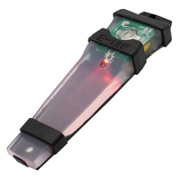 Tactical Helmet Safty, Identify and Hit Light - BK - Red Light