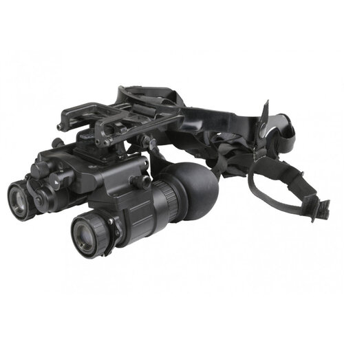 AGM AGM NVG-50 APW – Dual Tube Night Vision Goggle/Binocular 51 degree FOV with Advance Perfermance Auto-Gated Gen 2+ FOM1800 Auto-Gated, P45-White Phosphor IIT.