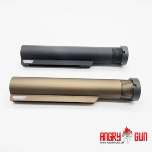 AngryGun Culata Mil-Spec G-Style 6 Posiciones - MWS - Negro
