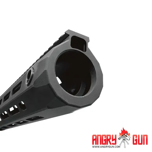 AngryGun Rail URX-4 M-Lock 13 inch -  Negro AEG, MWS, GBB & PTW