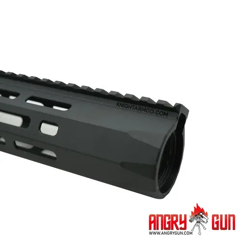 AngryGun Rail URX-6 M-Lock 12.75 inch -  Negro AEG, MWS, GBB & PTW