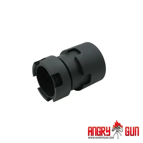 AngryGun Rail URX-6 M-Lock 12.75 inch -  Negro AEG, MWS, GBB & PTW