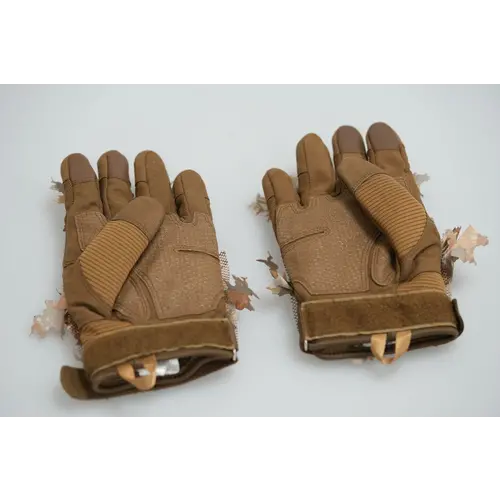 STALKER Crafted Ghillie Gloves Brown Oak - L