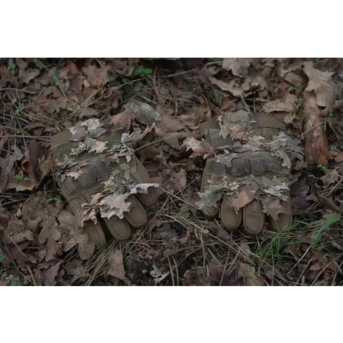 STALKER Crafted Ghillie Gloves Brown Oak - XL STALKER Crafted Ghillie Gloves Brown Oak - XL